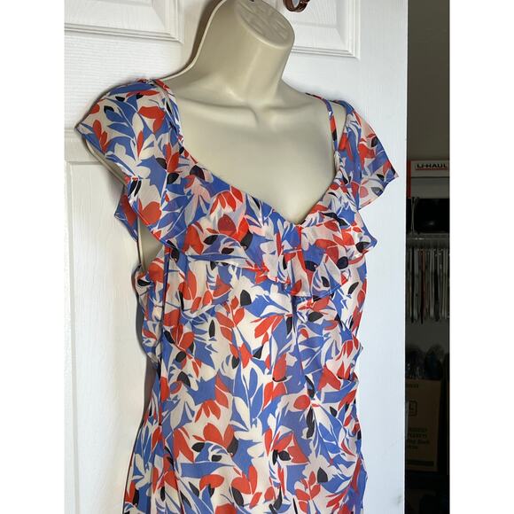 Lauren Ralph Lauren Black Label Hamisi Gown Cold Shoulder Full Length Small - Picture 6 of 16